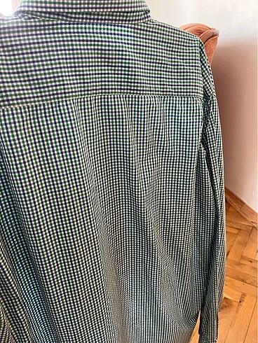 2xl Beden yeşil Renk Kiğılı gömlek