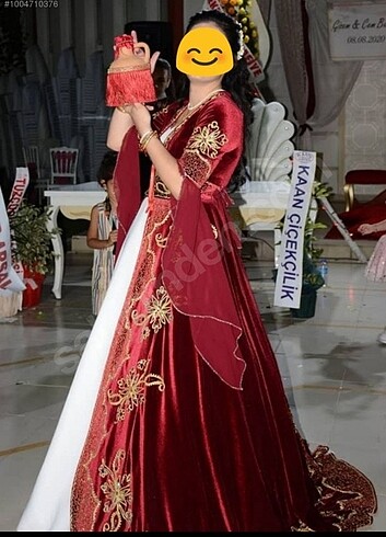 38 Beden bordo Renk Kaftan / kınalık / bindallı