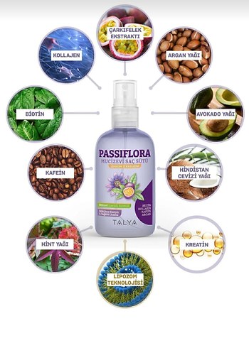 Talya Passiflora Mucizevi Saç Sütü 200ml - Görsel 2