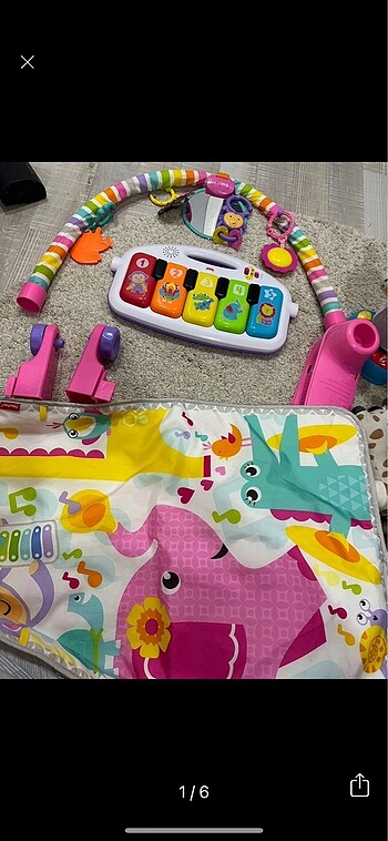 Fisher price oyun halısı orjinal