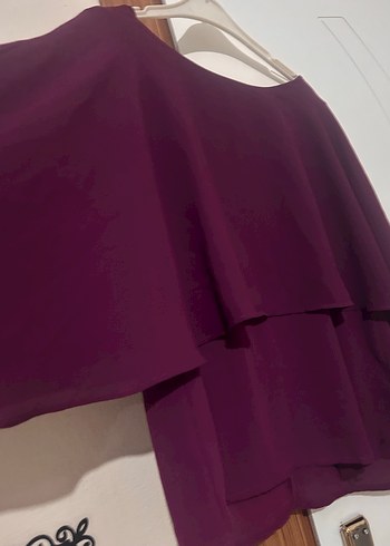 Salaş dekolteli Uzun Kol Kadın Bluz - Görsel 3