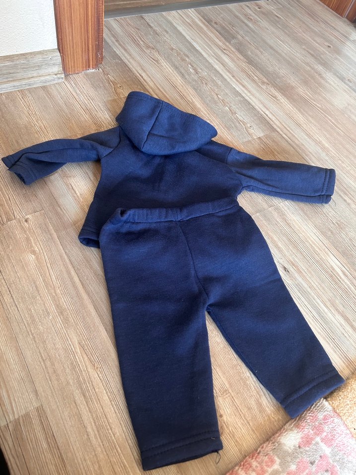 Renkli Baskılı Erkek Bebek Eşofman Takımı - Görsel 3