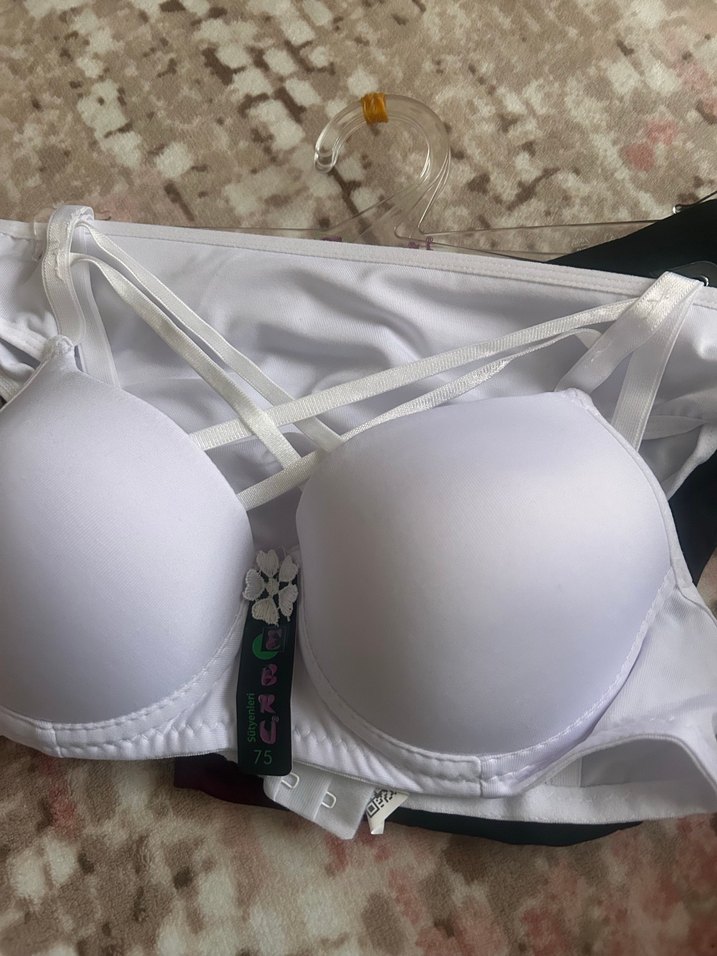 Bordo Athleisure Tarzı Spor Sütyen ve Külot Seti - Görsel 4