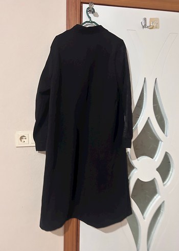 Siyah Fermuarlı Uzun Kadın mevsimlik - Görsel 6