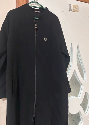 Siyah Fermuarlı Uzun Kadın mevsimlik - Görsel 2