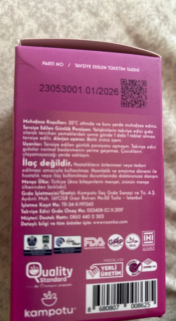 Voonka Kadın  Collagen & Hyaluronic Acid - Görsel 3