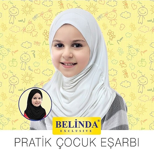 Pratik çoçuk eşarbı