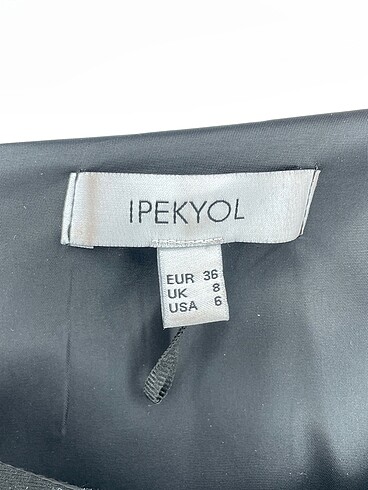 36 Beden siyah Renk ipekyol Kısa Elbise %70 İndirimli.