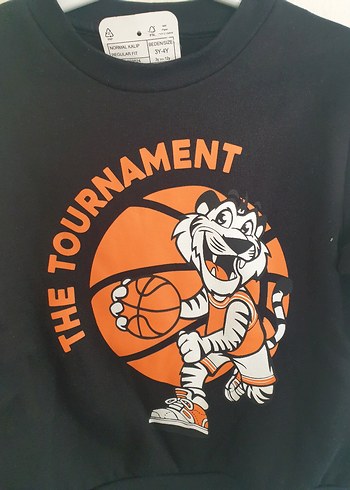 Lcw Erkek Çocuk Siyah Baskılı Sweatshirt - Görsel 4