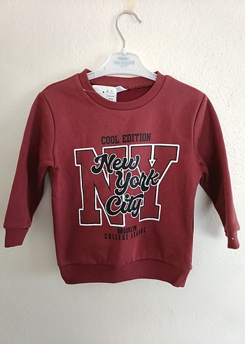 Lcw Bordo Erkek Çocuk Uzun Kollu Sweatshirt - Görsel 4