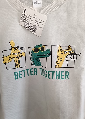 Lcw Gri Baskılı Erkek Çocuk Sweatshirt - Görsel 2