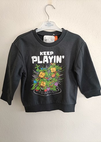 Lcw Erkek Çocuk Gri Baskılı Sweatshirt - Görsel 4