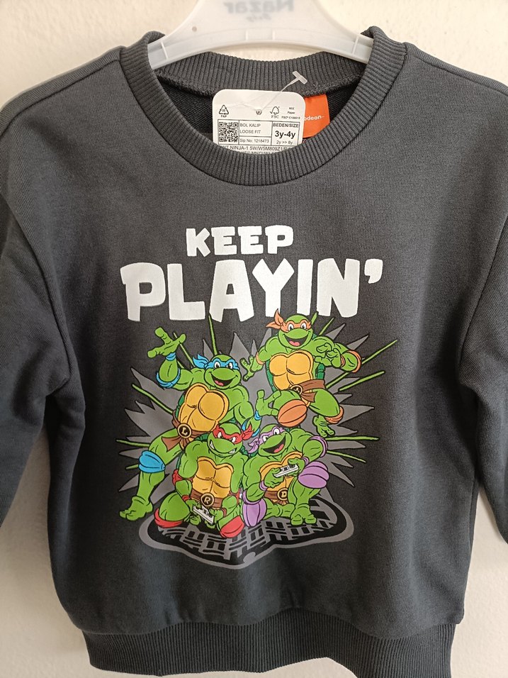 Lcw Erkek Çocuk Gri Baskılı Sweatshirt - Görsel 2