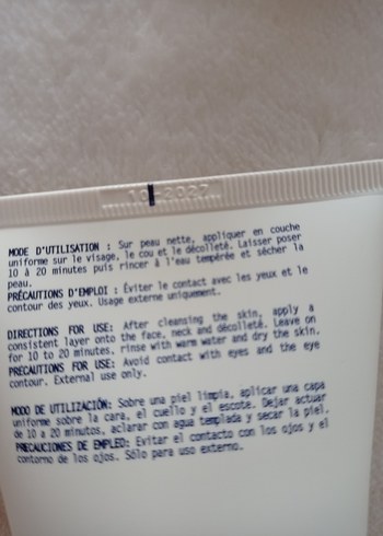 Biologique Recherche Masque Vivant Canlandırıcı Maske 100ml - Görsel 4