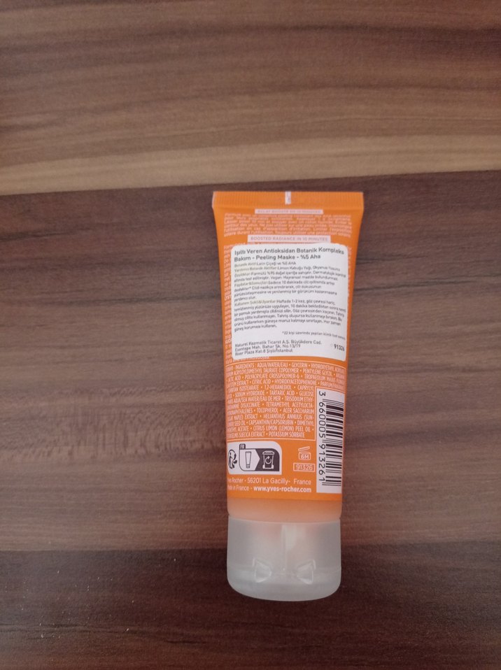 Yves Rocher Glow Energie Peeling Maskesi 75 ml - Görsel 2