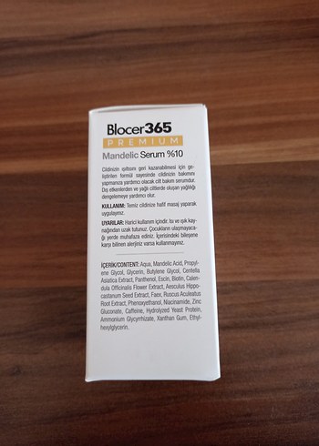 Blocer365 Mandelik Asit Serum %10 - 30ml - Görsel 3