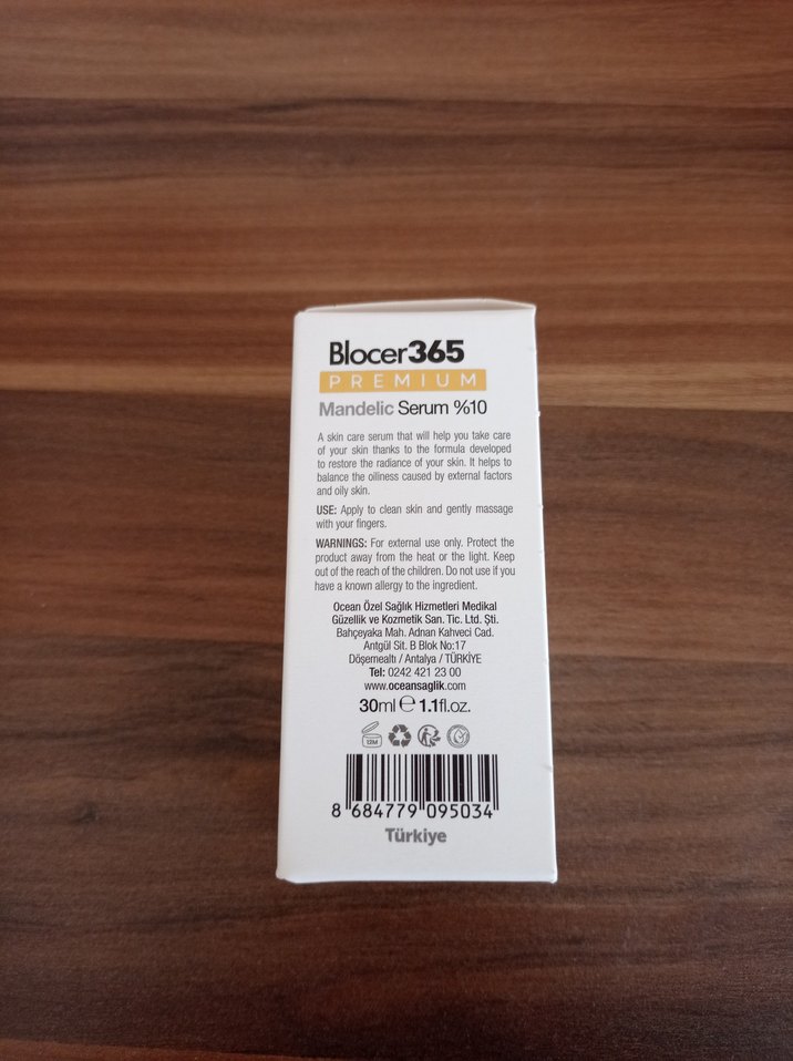 Blocer365 Mandelik Asit Serum %10 - 30ml - Görsel 2