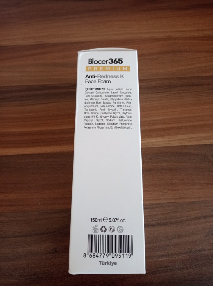Blocer365 Anti-Redness K Yüz Köpüğü 150 ml - Görsel 3