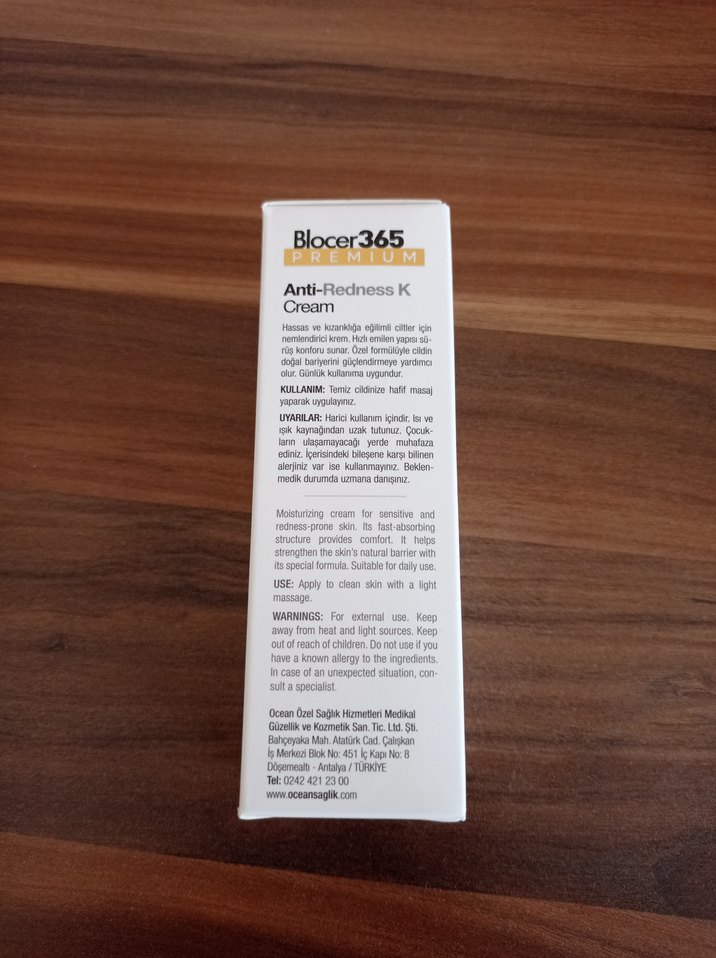 Blocer365 Anti-Redness K Krem 50ml - Görsel 2