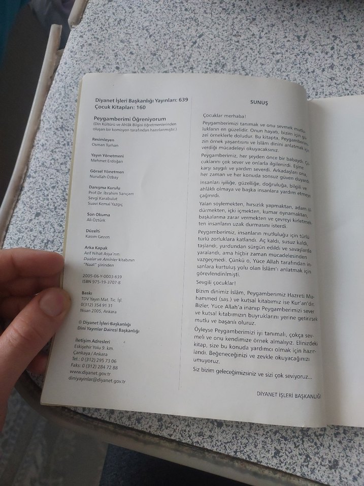 Peygamberimi Öğreniyorum dini Kitap - Görsel 2