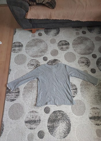 bianca kadın Gri Uzun Kollu pijama - Görsel 6