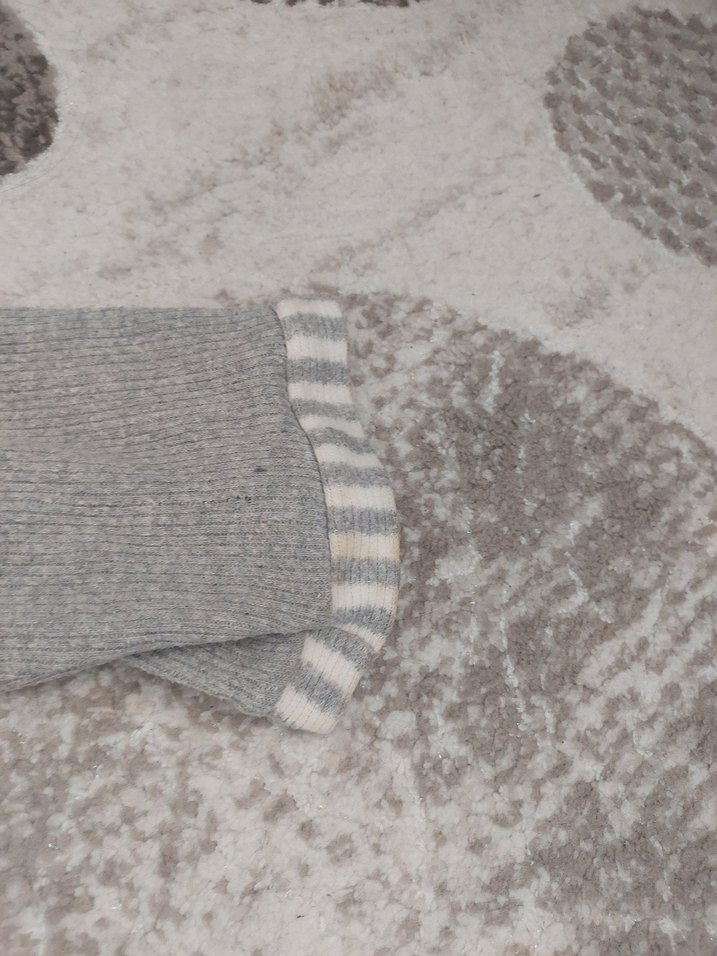 bianca kadın Gri Uzun Kollu pijama - Görsel 5