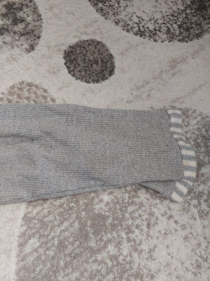 bianca kadın Gri Uzun Kollu pijama - Görsel 4