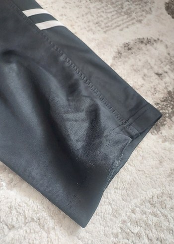 akt beyaz Şeritli Siyah Kadın Eşofman Altı - Görsel 9