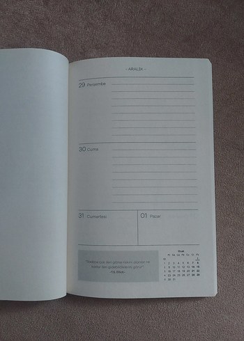 2023 Kahverengi Planlayıcı Ajanda - Görsel 7