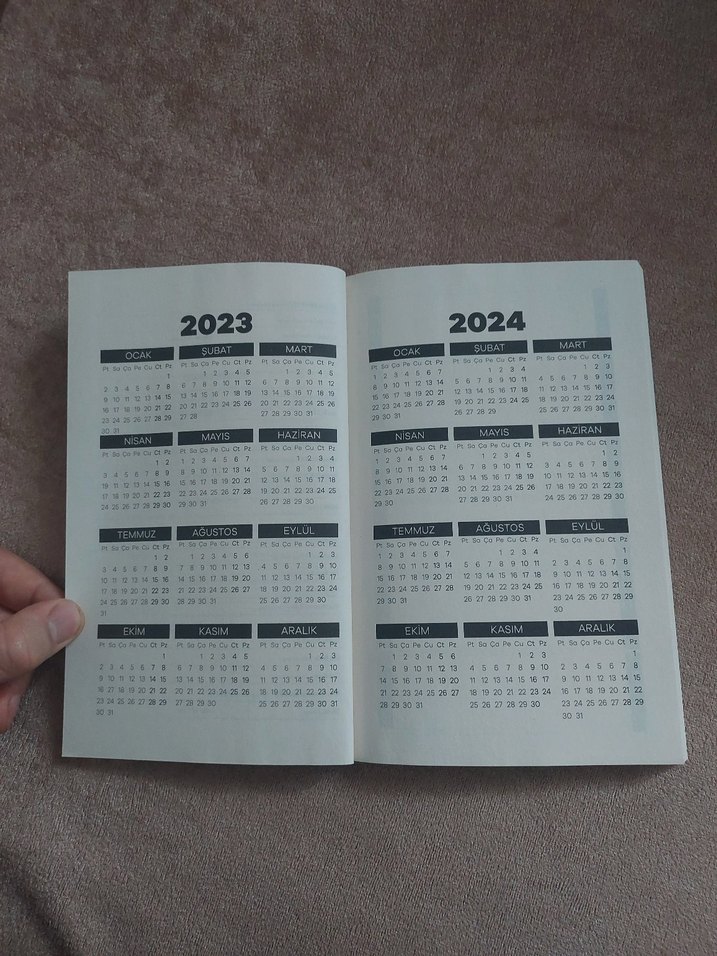 2023 Kahverengi Planlayıcı Ajanda - Görsel 4