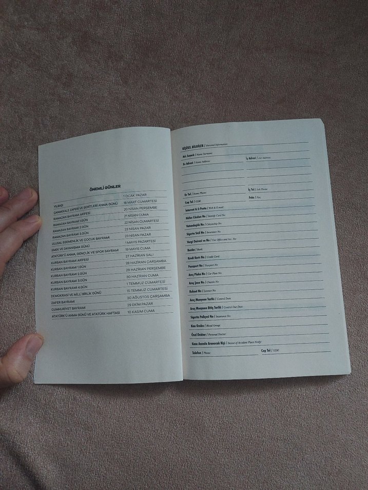 2023 Kahverengi Planlayıcı Ajanda - Görsel 3