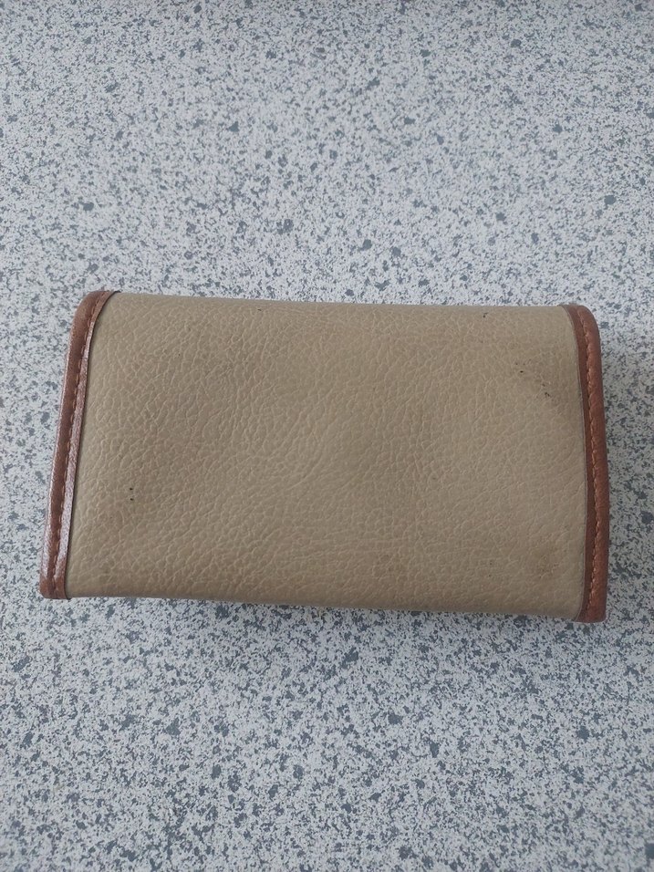 Bej Deri Kadın Cüzdanı, Kayışlı - Görsel 2