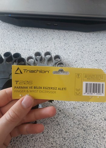 Triathlon T206 PARMAK VE BİLEK EGZERSİZ ALETİ - Görsel 5