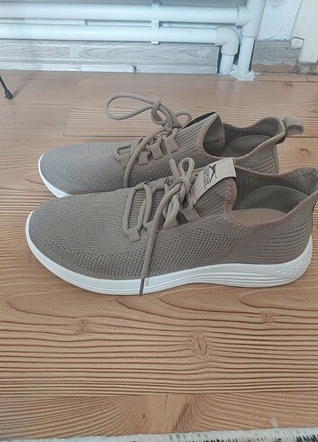 Sneaker Erkek Ayakkabı Bej