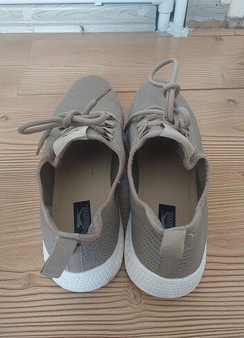 45 Beden Sneaker Erkek Ayakkabı Bej