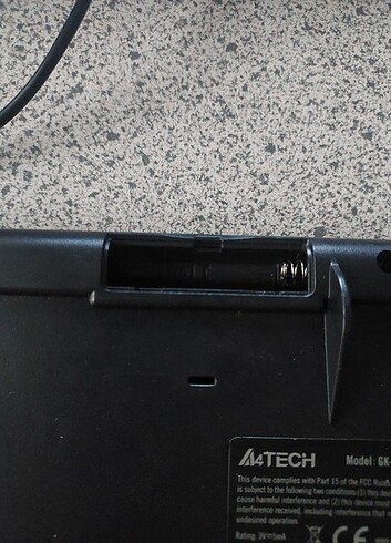 a4 tech gk 85 kablosuz klavye - Görsel 2