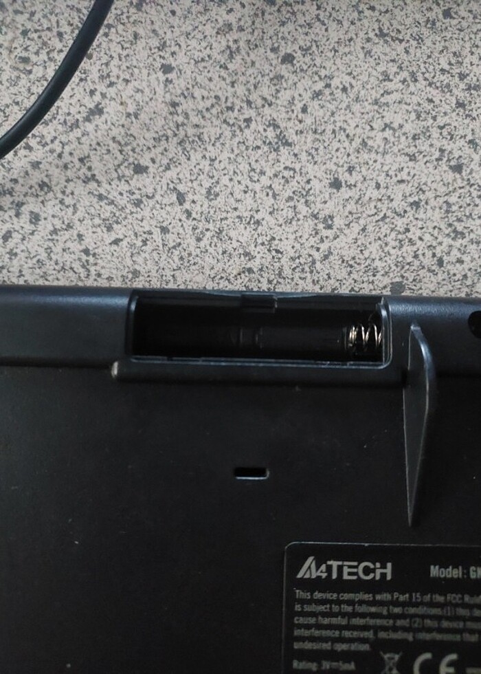 a4 tech gk 85 kablosuz klavye - Görsel 2