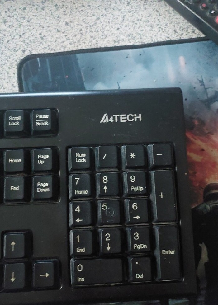 a4 tech gk 85 kablosuz klavye - Görsel 3