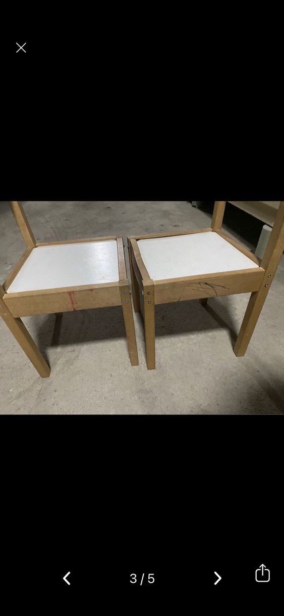 Beyaz Çocuk Oyun Masası - Görsel 2