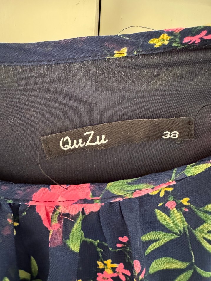 Çiçek Desenli Bohem Midi Elbise - Görsel 4