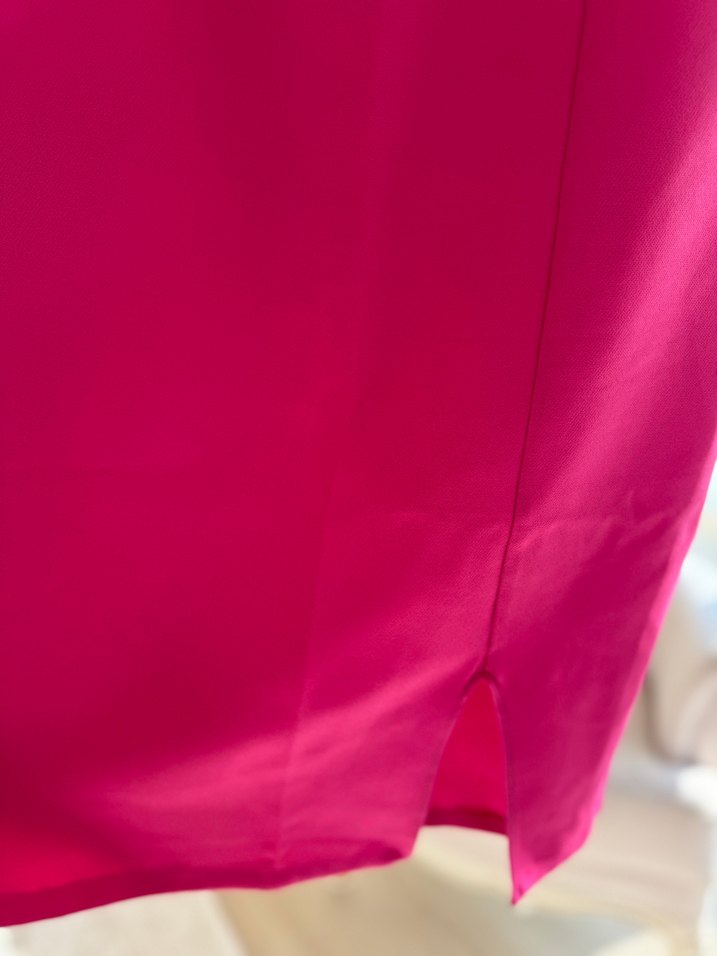 İp askılı dekolteli mini elbise - Görsel 3