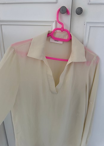 ROMAN MARKA KREM RENK İPEK GÖMLEK - Görsel 4