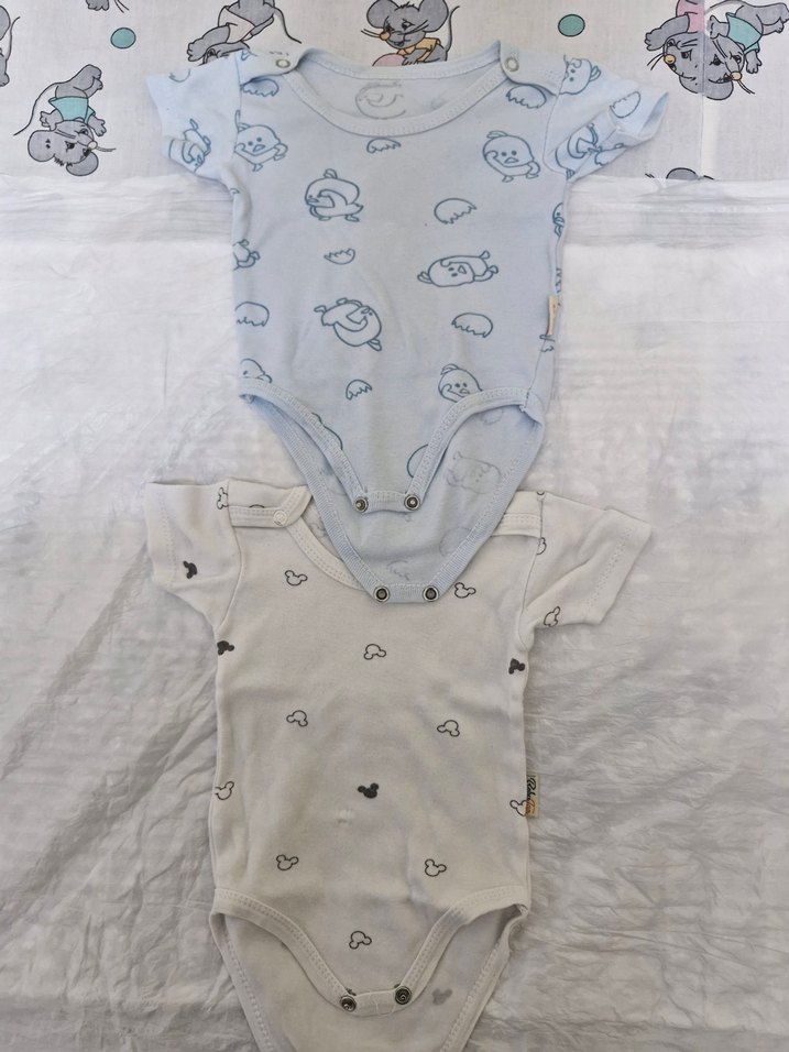 Bebek Erkek Kısa Kollu Pamuklu Zıbın - Görsel 2