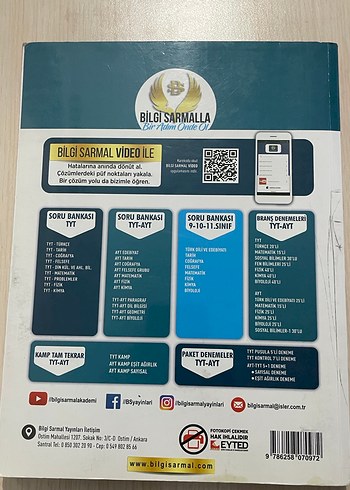  Beden TYT Matematik Soru Bankası 1. Oturum