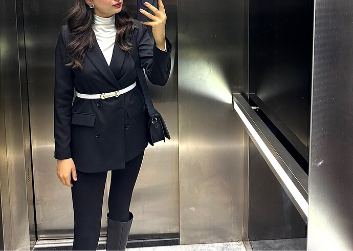 Trendyol & Milla Siyah blazer ceket