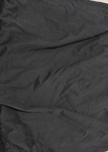 Siyah Kemerli Keten Mini Straplez Tulum - Görsel 3