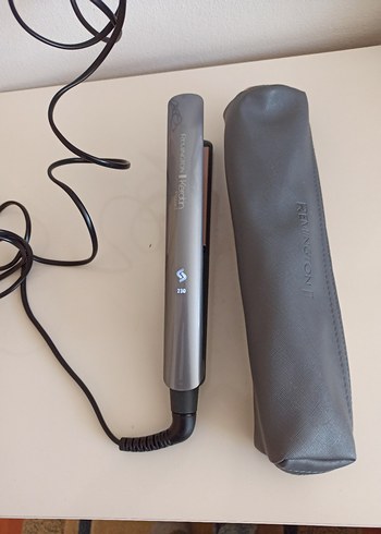 Beden Gri Saç Düzleştirici ve Kılıfı remington keratin protects8598