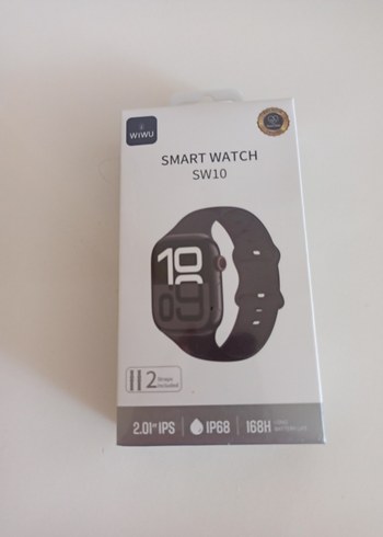 WiWU SW10 Siyah Akıllı Saat
