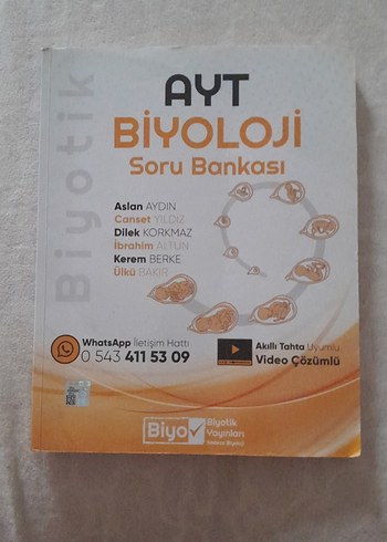 AYT Biyoloji Soru Bankası biyotik
