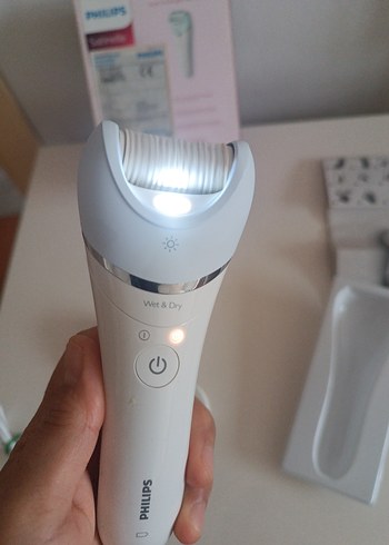 Philips Unisex Epilatör Beyaz Islak ve Kuru - Görsel 9